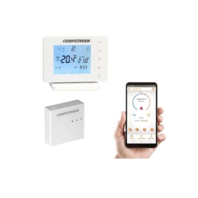 Termostat wifi control ambient Computherm E400RF, fara fir