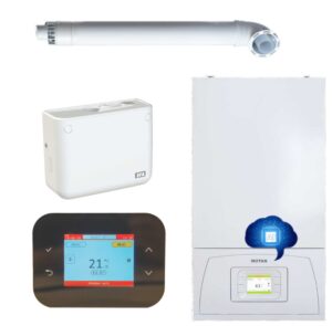 Set Centrala termica Motan Condens +200Ai, 25kw + Pompa de condens SFA + garantie 7 ani + Termostat Smart