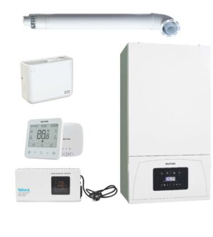 Set Centrala termica Motan Condens KPLUS + Termostat SMART TH617-WRTS + Pompa de condens SFA + Stabilizator tensiune