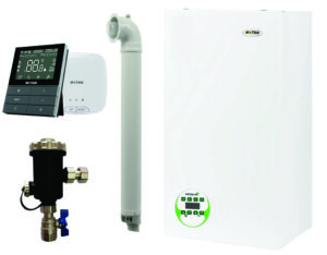 Set Centrala termica Motan Condens MKDENS 21 + Termostat SMART TH510-WRTS + Filtru antimagnetia 10000 gauss